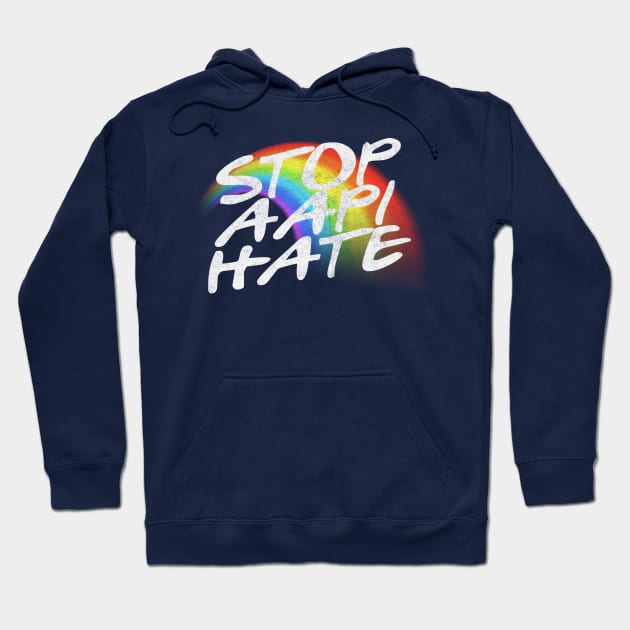 Stop AAPI Hate /\/\/\/ Hoodie by DankFutura